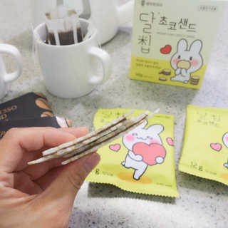 네이처오다 달칩 초코샌드 — 5점을 준 리뷰어가 2020년 6월 올린 사용 사진