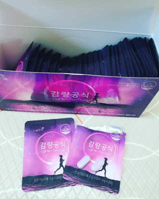 [감량공식] 다이어트 건강기능식품 신규 캠페인 — 5점을 준 리뷰어가 2020년 4월 올린 사용 사진