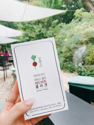 유유네이처 머빈스 젤리 레드비트 콜라겐 — 5점을 준 리뷰어가 2020년 6월 올린 사용 사진