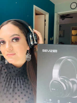 SEVIZ Bluetooth Headphones 10 3color — 4점을 준 리뷰어가 2020년 7월 올린 사용 사진