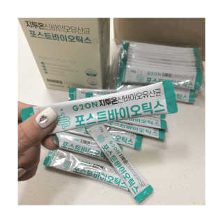 지투온 신바이오유산균 포스트바이오틱스 — 3점을 준 리뷰어가 2020년 11월 올린 사용 사진