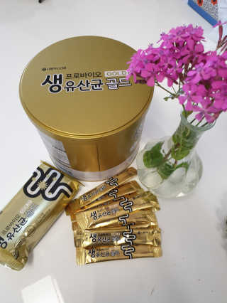 서울약사신협_프로바이오생유산균골드_2.5x100포 — 5점을 준 리뷰어가 2020년 5월 올린 사용 사진