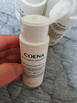 코에나샴푸 자연유래 식물성 코에나 샴푸 50ml — 5점을 준 리뷰어가 2020년 4월 올린 사용 사진
