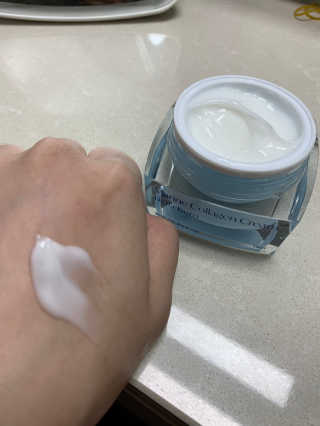 델라본 마린 콜라겐 수분크림 — 4점을 준 리뷰어가 2020년 8월 올린 사용 사진