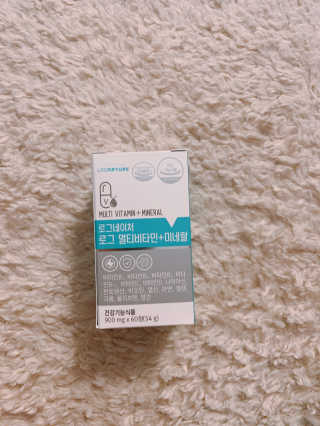 로그네이처 로그 멀티비타민+미네랄 — 4점을 준 리뷰어가 2020년 6월 올린 사용 사진