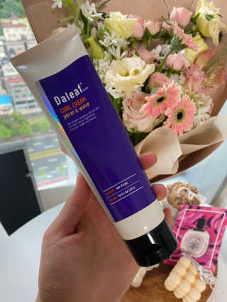 달리프 글램 컬크림 펌앤웨이브 150ml — 5점을 준 리뷰어가 2020년 7월 올린 사용 사진