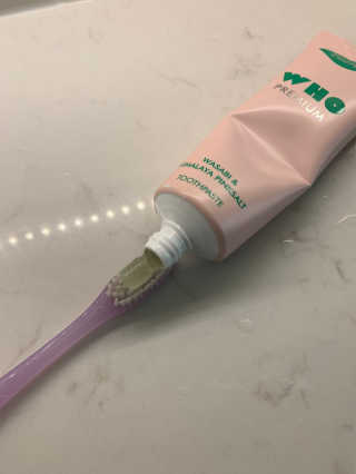 케어팟 청정치약 후치약 구취 입냄새 제거 천연치약 — 5점을 준 리뷰어가 2020년 9월 올린 사용 사진