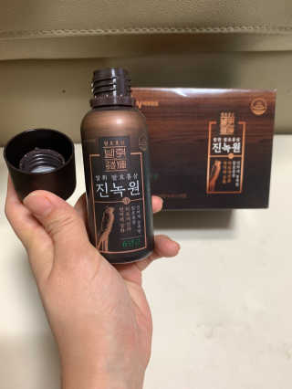 한국야쿠르트 발휘 발효홍삼 진녹綠원 — 4점을 준 리뷰어가 2020년 11월 올린 사용 사진