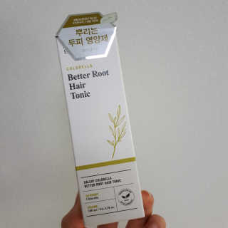 달리프 클로렐라 베러 루트 헤어토닉 100ml — 5점을 준 리뷰어가 2020년 7월 올린 사용 사진