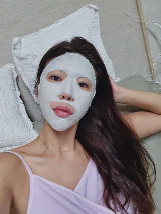 아이디플라코스메틱 페이스핏 플라스터 마스크 _ 리뉴얼 — 5점을 준 리뷰어가 2020년 11월 올린 사용 사진