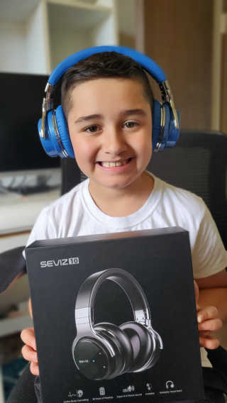 SEVIZ Bluetooth Headphones 10 3color — 5점을 준 리뷰어가 2020년 6월 올린 사용 사진