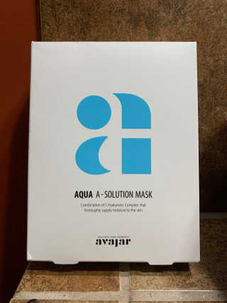 Avajar A-Solution 마스크 — 5점을 준 리뷰어가 2020년 11월 올린 사용 사진