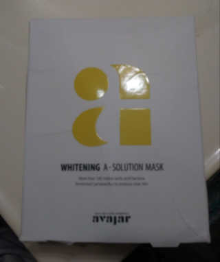 Avajar A-Solution 마스크 — 5점을 준 리뷰어가 2020년 10월 올린 사용 사진
