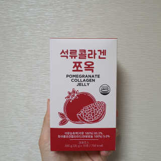 조은약초 석류콜라겐 석류즙 석류쪼옥 젤리 스틱 15포 x 20g — 5점을 준 리뷰어가 2020년 9월 올린 사용 사진