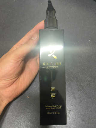 [두피헤어 트리트먼트] 케이원큐어 스켈프 젤 270ml — 4점을 준 리뷰어가 2020년 9월 올린 사용 사진