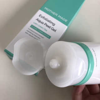 [마더메이드]엑스폴리에이팅 아쿠아 필링젤 w.그린티_K — 5점을 준 리뷰어가 2020년 10월 올린 사용 사진