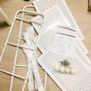 바네스데코 DIY 다용도 메쉬 철제 트롤리 수납선반 렌지대 정리함 — 4.5점을 준 리뷰어가 2020년 6월 올린 사용 사진