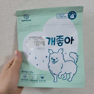 My Pet Care 천연단백질 눈건강에 개좋아 — 5점을 준 리뷰어가 2020년 12월 올린 사용 사진