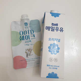 [꾸콤] 참참 OOTD쉐이크 고단백 일주일세트 50g x 5 — 5점을 준 리뷰어가 2020년 11월 올린 사용 사진