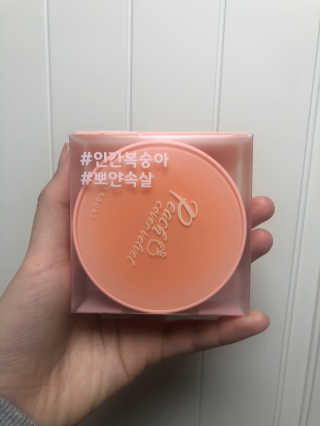 [블랙루즈] 피치 커버 벨벳 쿠션 2종 중 택1 — 5점을 준 리뷰어가 2020년 12월 올린 사용 사진