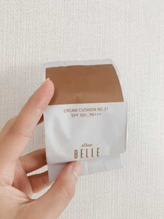 디어벨르 크림쿠션 DEAR BELLE CREAM COUSION — 5점을 준 리뷰어가 2020년 8월 올린 사용 사진