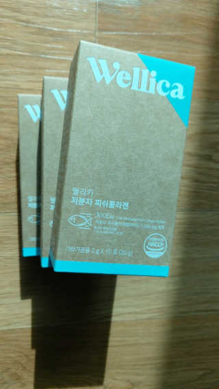 웰리카 저분자 피쉬 콜라겐 — 5점을 준 리뷰어가 2020년 11월 올린 사용 사진