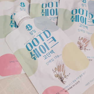 [꾸콤] 참참 OOTD쉐이크 고단백 일주일세트 50g x 5 — 5점을 준 리뷰어가 2020년 9월 올린 사용 사진