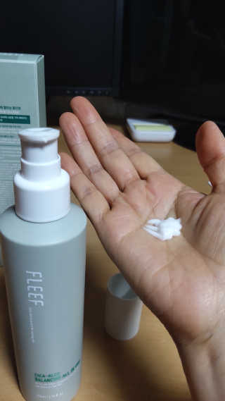 플리프 시카-알로에 밸런싱 올인원 200ml — 5점을 준 리뷰어가 2020년 12월 올린 사용 사진