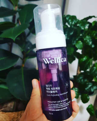 웰리카_V CARE 웰리카 락토 리프레싱 이너클렌저 — 5점을 준 리뷰어가 2020년 11월 올린 사용 사진