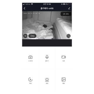 헤이홈 스마트 홈카메라 + 헤이베어 캐릭터커버 — 5점을 준 리뷰어가 2020년 5월 올린 사용 사진