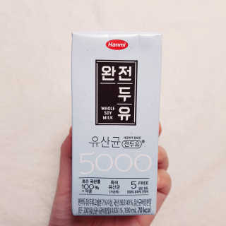 세상간단 완전푸드 [완전두유] 5종 — 5점을 준 리뷰어가 2020년 4월 올린 사용 사진