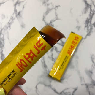 조은약초 국산 늙은 호박즙 호박쪼옥 젤리 20g x 15포 — 5점을 준 리뷰어가 2020년 7월 올린 사용 사진