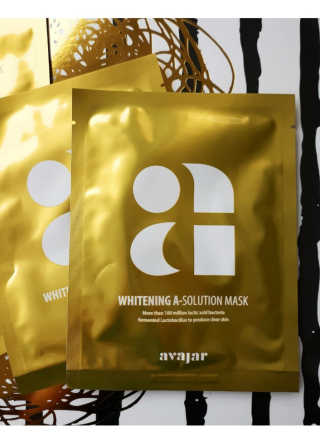 Avajar A-Solution 마스크 — 5점을 준 리뷰어가 2020년 10월 올린 사용 사진