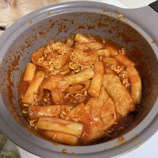 화곡미담 옛날 떡볶이 — 4점을 준 리뷰어가 2020년 4월 올린 사용 사진