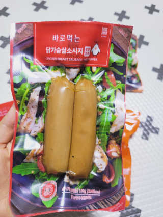 [아침몰] 바로 먹는 실온보관 닭가슴살 소시지 큐브 5팩 — 5점을 준 리뷰어가 2020년 10월 올린 사용 사진