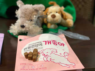 My Pet Care 천연단백질 관절건강에 개좋아 — 5점을 준 리뷰어가 2020년 12월 올린 사용 사진