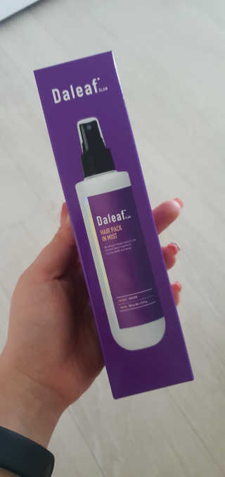 달리프 글램 헤어팩 인미스트 200ml — 5점을 준 리뷰어가 2020년 4월 올린 사용 사진
