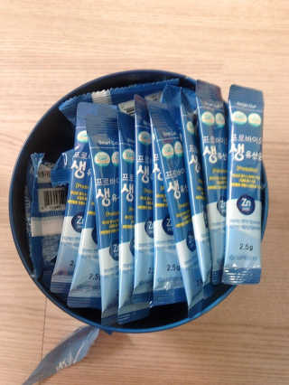 서울약사신협_프로바이오생유산균_2.5G x 100포 — 5점을 준 리뷰어가 2020년 9월 올린 사용 사진