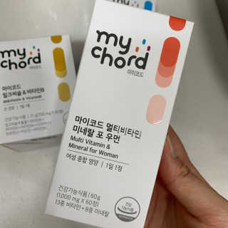 JW중외제약 마이코드 멀티비타민미네랄 포 우먼 — 5점을 준 리뷰어가 2020년 8월 올린 사용 사진