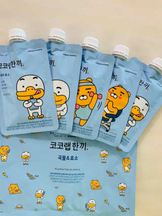 [코코랩] 코코랩 한끼 4 종 중 1종 랜덤 발송 — 5점을 준 리뷰어가 2020년 4월 올린 사용 사진