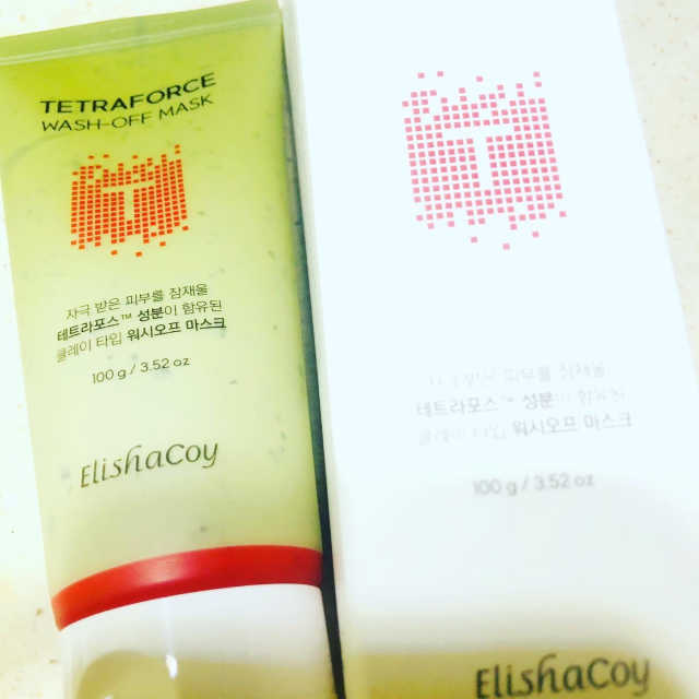 테트라포스 워시 오프 마스크 리뷰 사진
