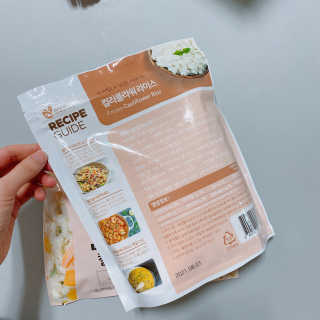 이룸푸드 냉동 컬리플라워 라이스 340g 1팩+칼로리라이스210g 1팩 — 5점을 준 리뷰어가 2020년 4월 올린 사용 사진
