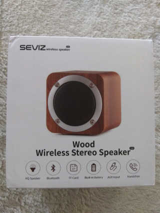 SEVIZ MINI10W 레트로 블루투스 스피커 — 5점을 준 리뷰어가 2020년 8월 올린 사용 사진