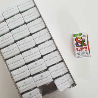 [풀무원녹즙] 어린이 과채음료, 라토앤 트로피칼 1box — 5점을 준 리뷰어가 2020년 10월 올린 사용 사진