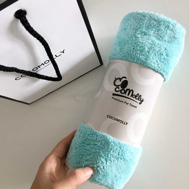 코코몰리 보들보들 초극세사 프리미엄 펫전용 타올 리뷰 사진