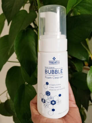 트리티스 [TREATIS] Bubble Foam Cleanser 200ml — 5점을 준 리뷰어가 2021년 1월 올린 사용 사진