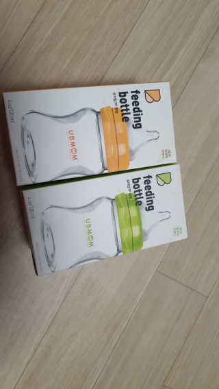 유비맘 신생아젖병 120ml 트리플팩_ 젖꼭지 포함 — 5점을 준 리뷰어가 2020년 6월 올린 사용 사진