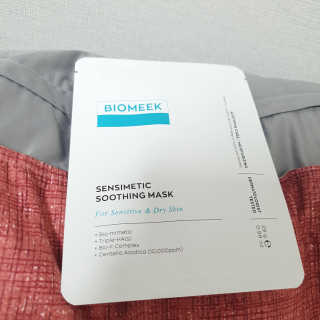 바이오믹 BIOMEEK SENSIMETIC SOOTHING MASK.S — 5점을 준 리뷰어가 2020년 6월 올린 사용 사진