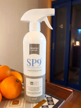 SP9 스프레이형 프리미엄 살균소독제 500ml+100ml — 5점을 준 리뷰어가 2020년 11월 올린 사용 사진