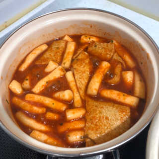 화곡미담 옛날 떡볶이 — 5점을 준 리뷰어가 2020년 4월 올린 사용 사진